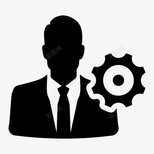 业务管理选项设置图标svg_新图网 https://ixintu.com 业务管理 图标 混合 设置 选项