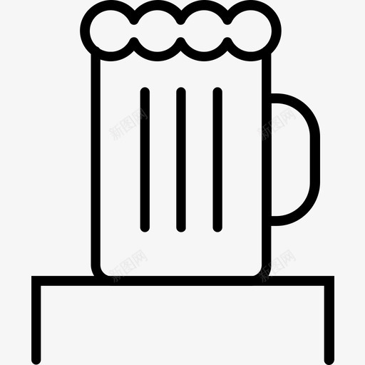 酒吧酒啤酒图标svg_新图网 https://ixintu.com 啤酒 狂饮 豪饮 酒 酒吧