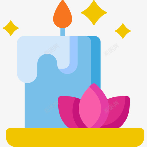 蜡烛桑拿房27平的图标svg_新图网 https://ixintu.com 平的 桑拿 蜡烛