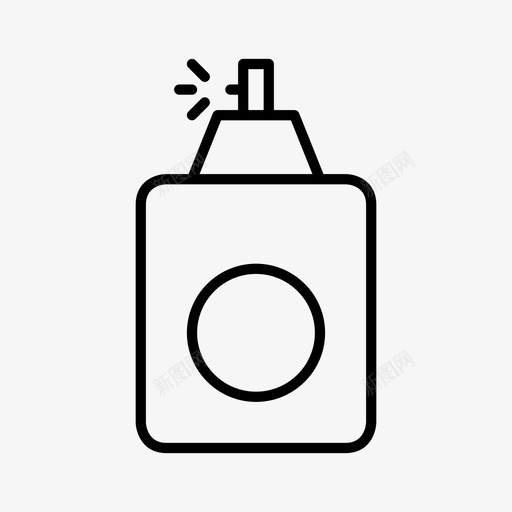 喷枪除臭剂喷雾器图标svg_新图网 https://ixintu.com 喷枪 喷雾器 工具 除臭剂