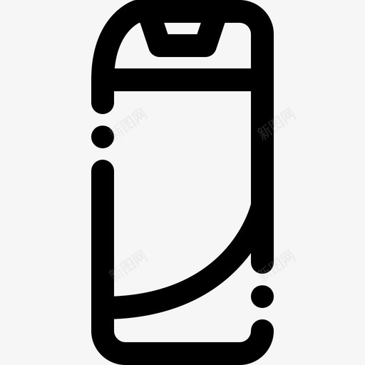 洗发水奶瓶护理图标svg_新图网 https://ixintu.com 头发 奶瓶 家用电器 护理 洗发水 清洁