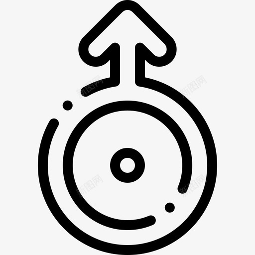 天王星神秘的13直线图标svg_新图网 https://ixintu.com 天王星 直线 神秘