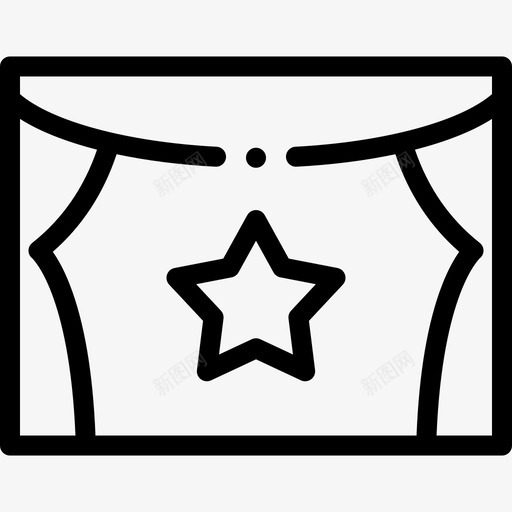 场景电影工业13线性图标svg_新图网 https://ixintu.com 场景 工业 电影 线性