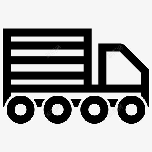 汽车公路运输图标svg_新图网 https://ixintu.com 公路运输 汽车 车辆 运输 运输车