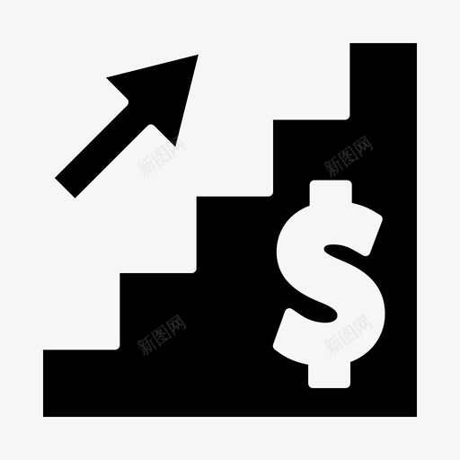 利润利益业务图标svg_新图网 https://ixintu.com 业务 公司 利润 利益 商业 增长 收益