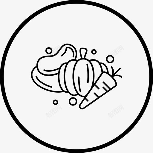 vegetablesfoodfruits图标svg_新图网 https://ixintu.com food fruits icon line vegetables vitamins