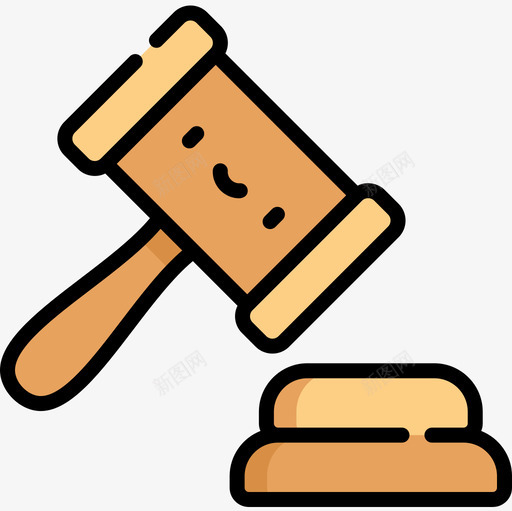 拍卖货币81线性颜色图标svg_新图网 https://ixintu.com 拍卖 线性 货币 颜色