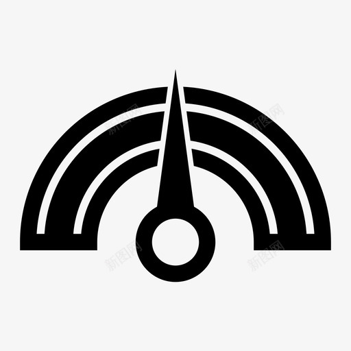 车速表气压表显示器图标svg_新图网 https://ixintu.com 信息 图表 指示器 显示器 气压 车速