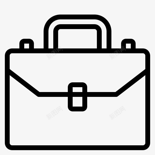 袋子启动5线性图标svg_新图网 https://ixintu.com 启动 线性 袋子