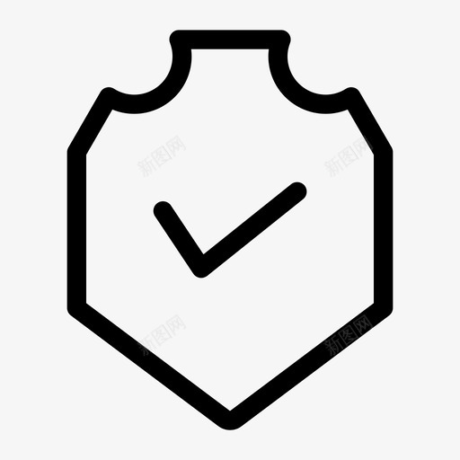 屏蔽预防保护图标svg_新图网 https://ixintu.com 保护 多媒体 安全 屏蔽 技术 预防