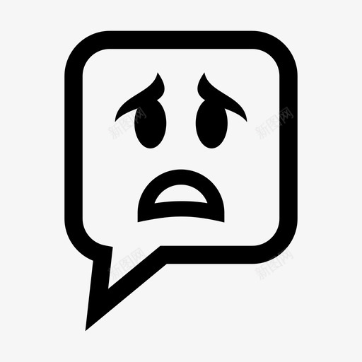 悲伤哭泣情绪图标svg_新图网 https://ixintu.com 印象 哭泣 悲伤 情绪 眼神