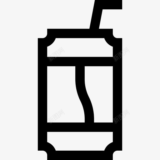 苏打水鸡尾酒2直饮图标svg_新图网 https://ixintu.com 直饮 苏打水 鸡尾酒2