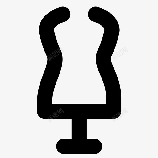 模特衣服图标svg_新图网 https://ixintu.com 模特 衣服