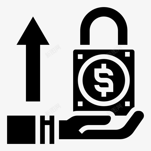 私人资本股权图标svg_新图网 https://ixintu.com 基金 投资 投资类型glyph 私人 股权 资本