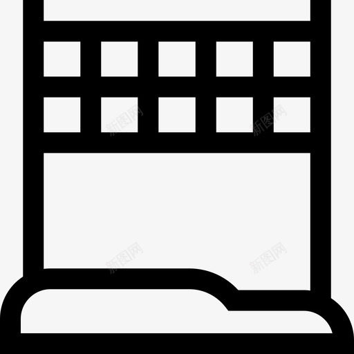 完成冬季运动36直线图标svg_新图网 https://ixintu.com 冬季运动 完成 直线