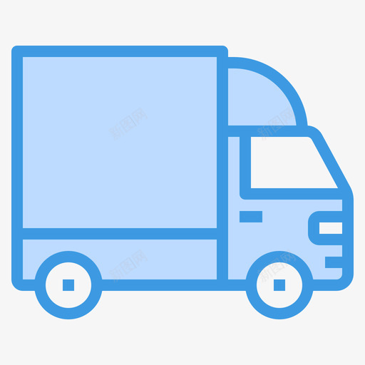 货车15号车厢蓝色图标svg_新图网 https://ixintu.com 15号 蓝色 货车 车厢