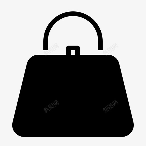 礼品袋圣诞节购物图标svg_新图网 https://ixintu.com 圣诞 圣诞节 实心 礼品袋 购物