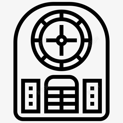 轮盘赌赌博赌场图标svg_新图网 https://ixintu.com 赌博 赌场 赌场2 轮盘 轮盘赌