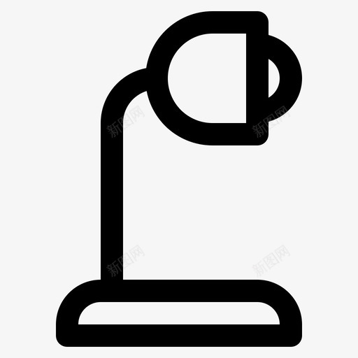 灯应用程序桌面图标svg_新图网 https://ixintu.com 书房 大纲 应用程序 桌面