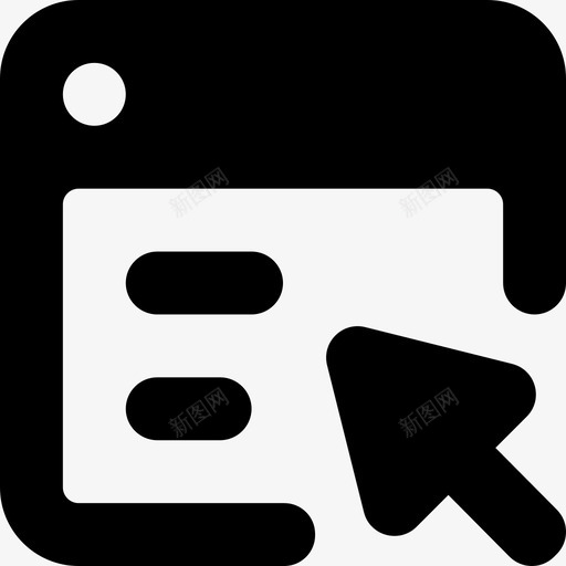 交互点击光标图标svg_新图网 https://ixintu.com 交互 光标 友好的系统图标 点击 鼠标