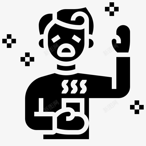 疲劳疲惫休息图标svg_新图网 https://ixintu.com 休息 疲劳 疲惫 睡眠 过敏