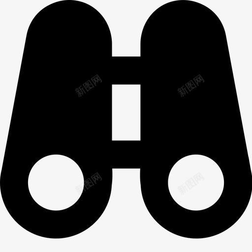 双筒望远镜近景缩放图标svg_新图网 https://ixintu.com 友好 双筒 图标 好的 望远镜 系统 缩放 近景