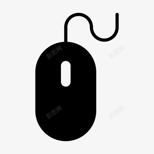 鼠标单击选择图标svg_新图网 https://ixintu.com 单击 字形 工作 技术 计算机 选择 鼠标