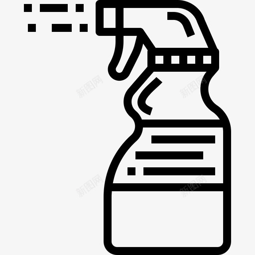 淀粉杂务清洁图标svg_新图网 https://ixintu.com 喷雾 杂务 淀粉 清洁 熨斗
