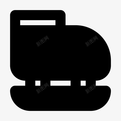 溜冰鞋玩耍鞋子图标svg_新图网 https://ixintu.com 溜冰鞋 玩耍 运动 运动风格 鞋子