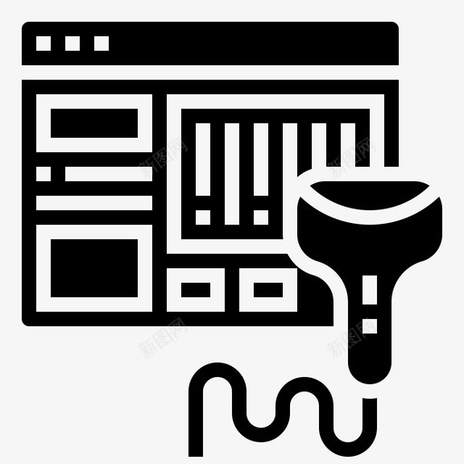 生成器条形码计算图标svg_新图网 https://ixintu.com 条形码 条形码和QRCodeGlyph2 生成器 程序 编码 计算