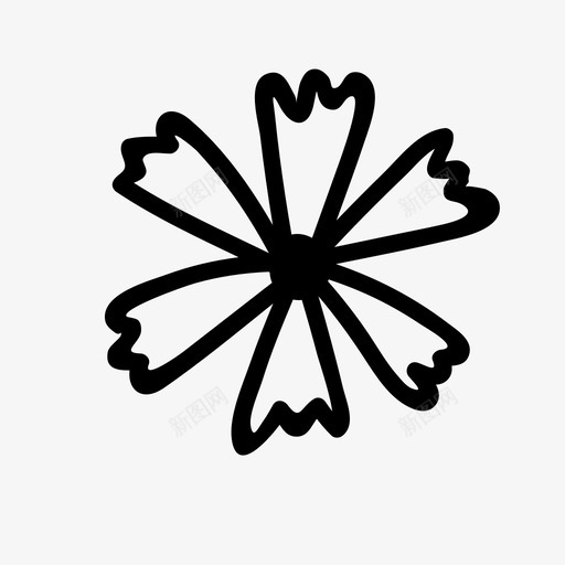 花植物春天图标svg_新图网 https://ixintu.com 春天 植物