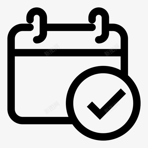 事件日历每日图标svg_新图网 https://ixintu.com 事件 日历 日期 日程表 每日