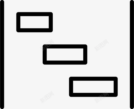 甘特图流程过程图标svg_新图网 https://ixintu.com 大学 流程 特图 精简 过程 项目