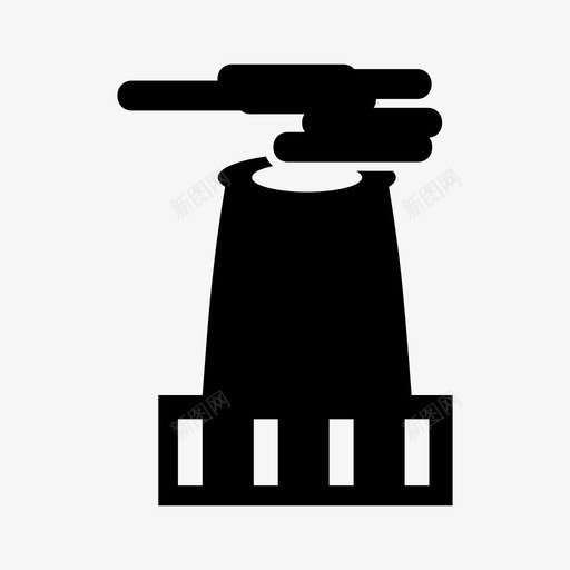 污染空气二氧化碳图标svg_新图网 https://ixintu.com 二氧化碳 工厂 污染空气 生态 肮脏