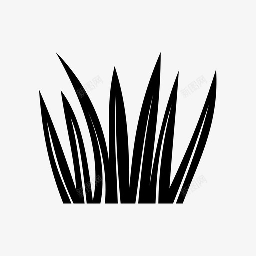 草生态系统花园图标svg_新图网 https://ixintu.com 树木 植物 生态系统 绿色 花园