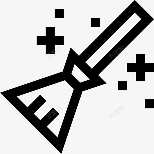 扫帚童话6直系图标svg_新图网 https://ixintu.com 扫帚 直系 童话