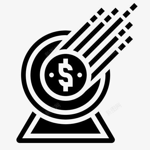 目标储蓄和投资15雕文图标svg_新图网 https://ixintu.com 储蓄 投资 目标 雕文