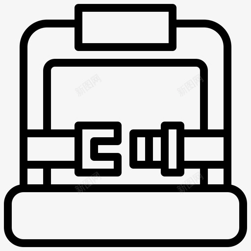 安全带保护安全图标svg_新图网 https://ixintu.com 保护 安保 安全 安全带 运输 铁路