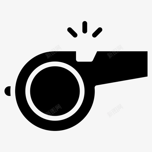 哨子吹哨子教练哨图标svg_新图网 https://ixintu.com 体育 吹哨 哨子 图标 奖励 字形 尖叫声 教练 设备