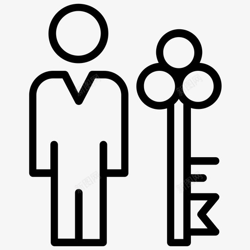 关键人物员工效率角色责任图标svg_新图网 https://ixintu.com 企业发展线图标 关键人物 员工效率 商业形象 自我评价 角色责任