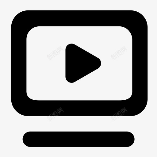 视频开svg_新图网 https://ixintu.com 视频开