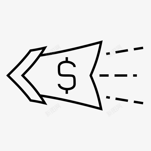 统一利率利息剩余图标svg_新图网 https://ixintu.com 利息 利率 剩余 统一 货币 贷款