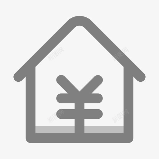 房租svg_新图网 https://ixintu.com 房租