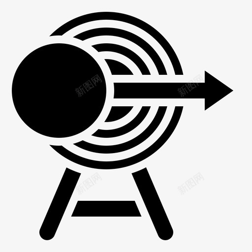 搜索引擎优化搜索流量图标svg_新图网 https://ixintu.com 在线营销字形 搜索 搜索引擎优化 流量 网站