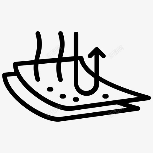 透气织物薄膜织物防水织物图标svg_新图网 https://ixintu.com 图标 织物 绝缘 胶原蛋白织物纤维图标 薄膜 透气 防水