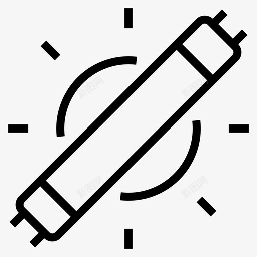 Led灯全球变暖6概述图标svg_新图网 https://ixintu.com Led 全球 变暖 概述