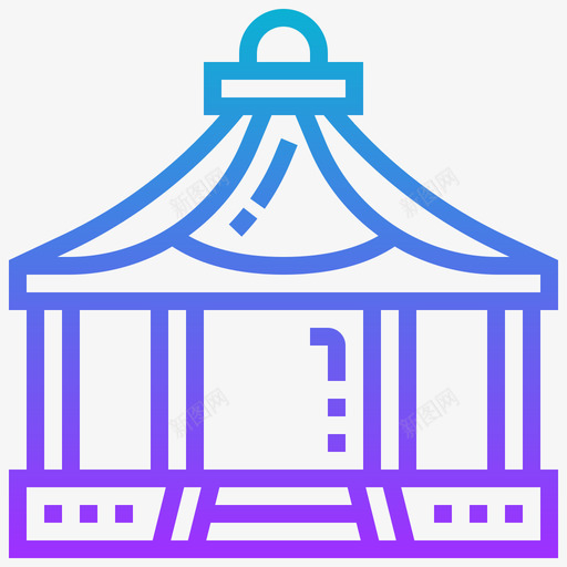 避难所54号建筑坡度图标svg_新图网 https://ixintu.com 54号 坡度 建筑 避难所