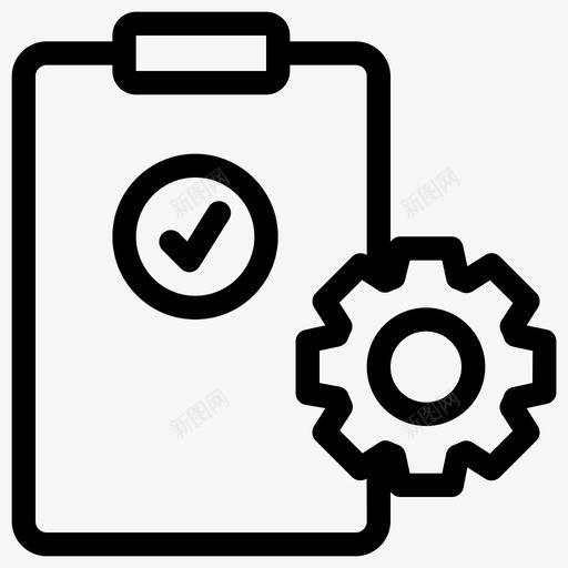 维护检查调查图标svg_新图网 https://ixintu.com 业务 检查 维护 调查