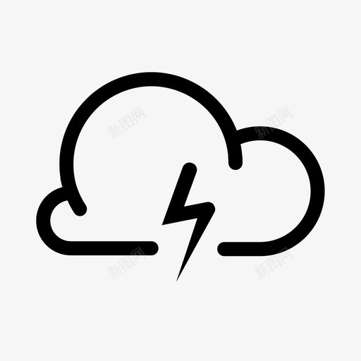 云天气雨雪图标svg_新图网 https://ixintu.com 云天气 天气云 天气图标 雨 雪 风暴