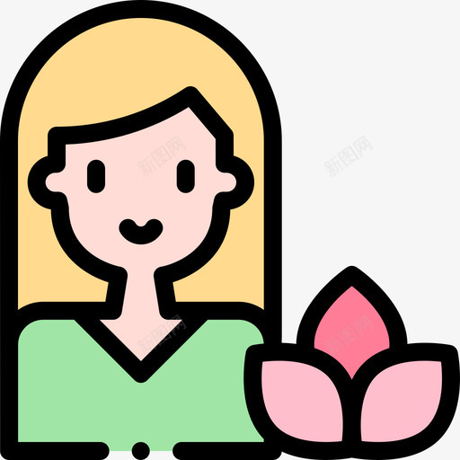 女士桑拿房32正色图标svg_新图网 https://ixintu.com 女士 桑拿 正色